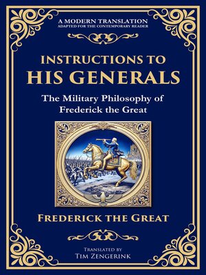 cover image of Instructions to His Generals